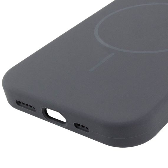 Чохол Silk Full Protective (AA) NO LOGO with Magnetic Fit для Apple iPhone 11 Pro Max (6.5") Сірий / Dark Gray | Зображення 4