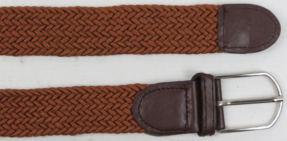 Ремінь гумка Kamo belt світло-коричневий 110х3 см | Зображення 4