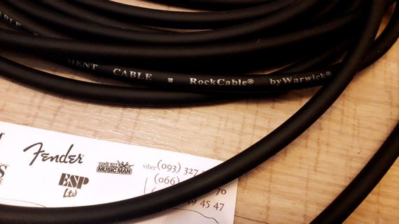 Гітарний інструментальний кабель Rock Cable d6 для електрогітари 6 м | Зображення 2