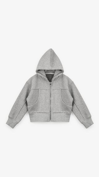 Костюм кофта+штани для дівчинки XZKAMI 660013 116 см Сірий shop (2000999162398) | Зображення 1