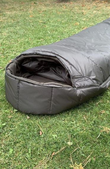 Військовий спальний мішок "Кокон" Олива, Водонепроникний спальник на флісі до -20°C   знижка | Зображення 2