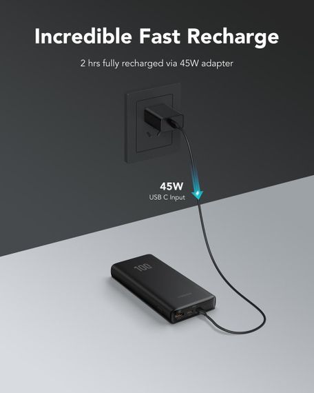 Зовнішній акумулятор Power Bank VEGER 20000MAH W2032C | Зображення 6