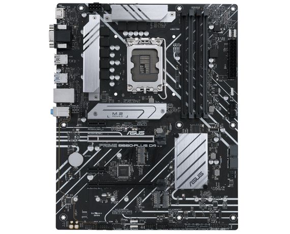 Материнcька плата ASUS  PRIME B660-PLUS D4 s1700 B660 4xDDR4 M.2 HDMI DP D-Sub ATX (90MB18X0-M1EAY0)