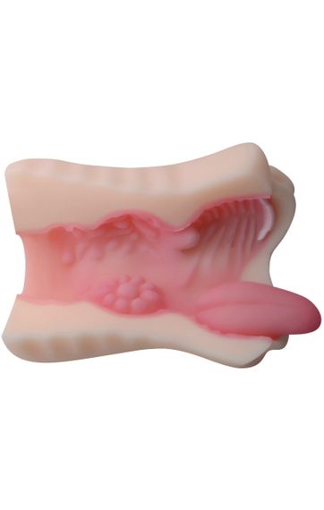 Мастурбатор — MINI Mouth Tongue (Ротик) Sex Aura | Зображення 6