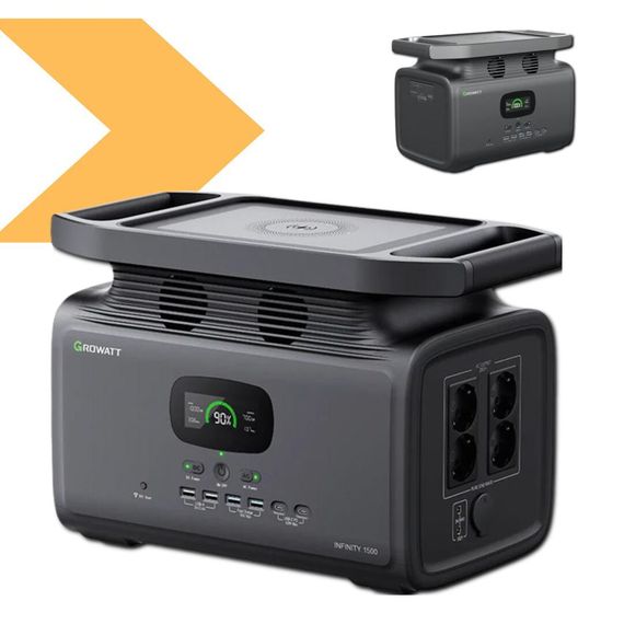 Мобільний наружний джерело живлення з інвертором XPRO HL-1500W 24V (44748-HL-1500W_25319) | Зображення 1