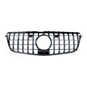 Решетка радиатора Mercedes Benz X166 16-  (глянц. чёрная( c отв. камеры)) GTR, AutoTechteile, 130 8850, 130 8849
