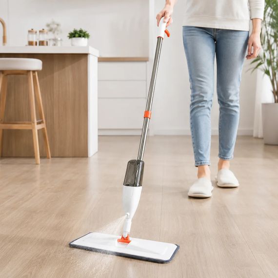 Швабра з розпилювачем Spray Mop1 для вологого прибирання з мікрофіброю | Зображення 1