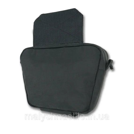 Сумка-напашник XL з балістичним пакетом 1 клас захисту Kiborg GU Сordura Black | Зображення 4