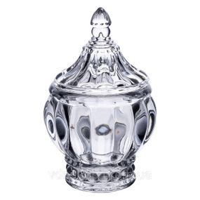 Сахарница с крышкой Ø8.5 см ваза сахарница круглая стеклянная HP-4-107