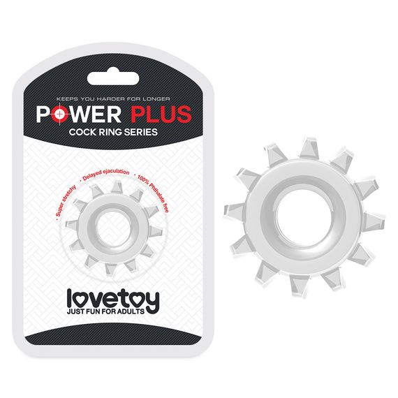 Эрекционное кольцо - Power Plus Cockring 3 Clear sexstyle