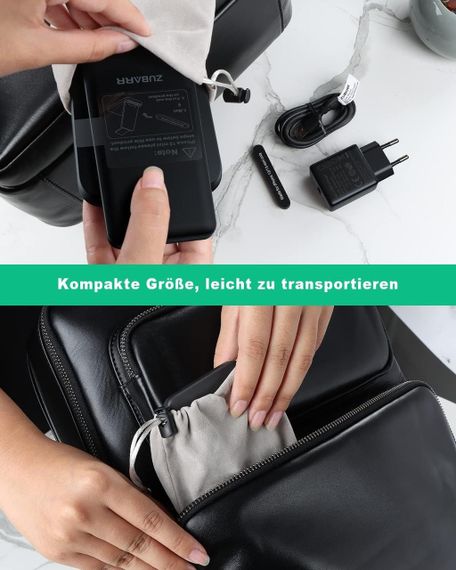 Бездротова зарядна станція 3-в-1, що підходить для подорожей. Сумісно з iPhone 16, 15, 14, 13, 12, 11 | Зображення 3