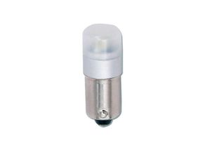 Світлодіодна лампа AllLight T 8.5 2 діоди 2835 матова КОЛБА BA9s 6V-12V WHITE
