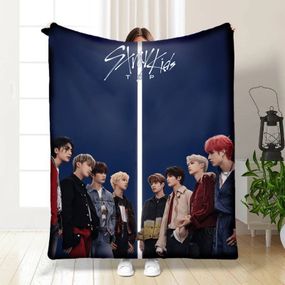 Плед 3D Stray Kids №2 15786 135х160 см
