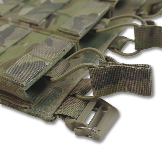 Съемная передняя панель к плитоноске с подсумками под 3 магазина мультикам | Зображення 6