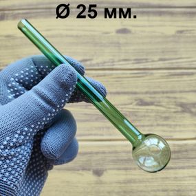 Стеклянная трубка Nova Oil Green