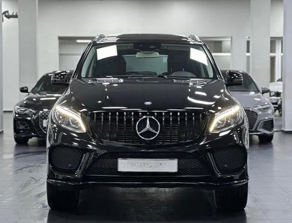 Передня решітка GT Panamericana Black (для GLE) для Mercedes GLE/ML сlass W166 2011-2018 рр