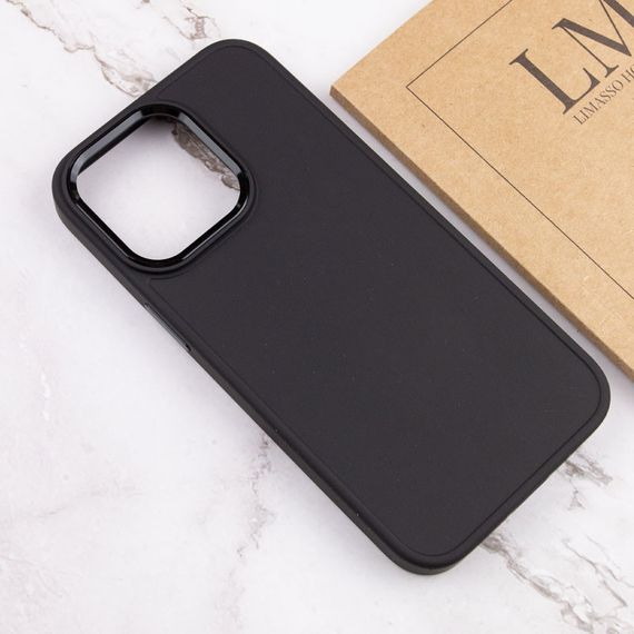 TPU чохол Bonbon Metal Style для Apple iPhone 14 Pro (6.1") Чорний / Black | Зображення 3