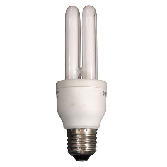 Лампа E27 CFL 9W Philips Economy 230V
