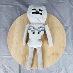 М'яка іграшка Скелет із гри Minecraft, плюшевий Скелет Skeleton 20 см для дітей