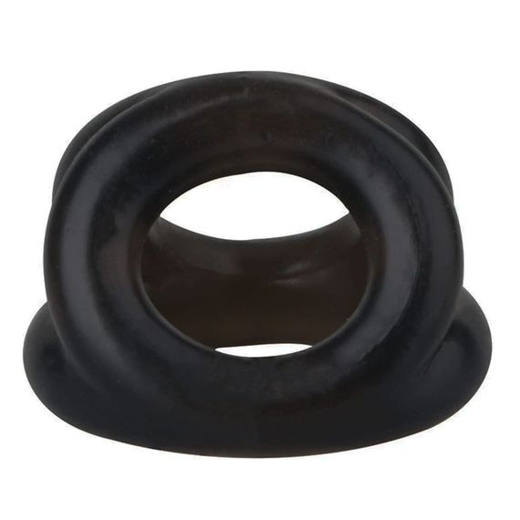 Потрійне ерекційне кільце Babydoll Універсальний.. Чорний 2316 | Зображення 1