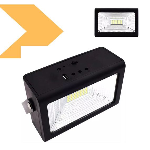 Портативна сонячна станція з ліхтарем та повербанком + 3 лампочки XPRO CL-03 (234565371_587) | Зображення 7