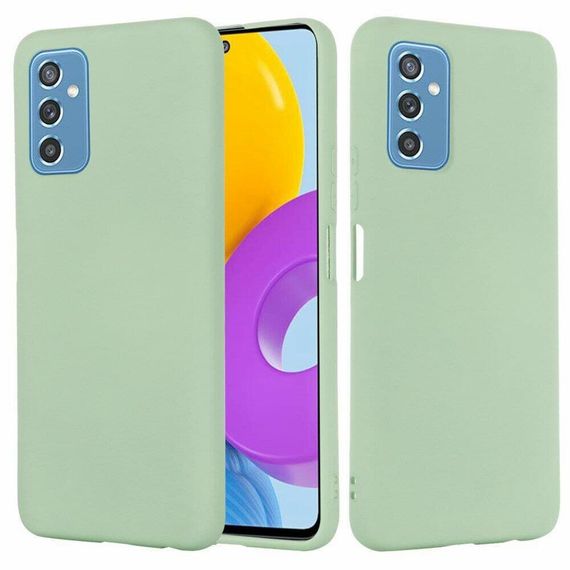 Чохол Candy Silicone для Samsung Galaxy M52 колір Бірюзовий