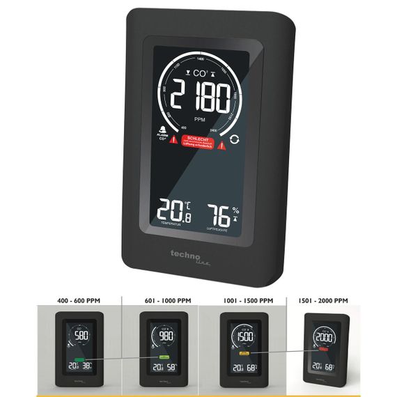 Метеостанція Technoline WL1030 Black (WL1030) | Зображення 4