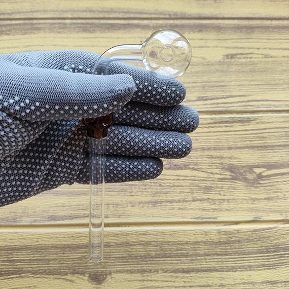 Стеклянная трубка Skull Turn Oil Amber | Зображення 2