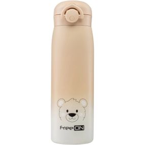 Термопляшка FreeON 480 мл, beige (Від народження)
