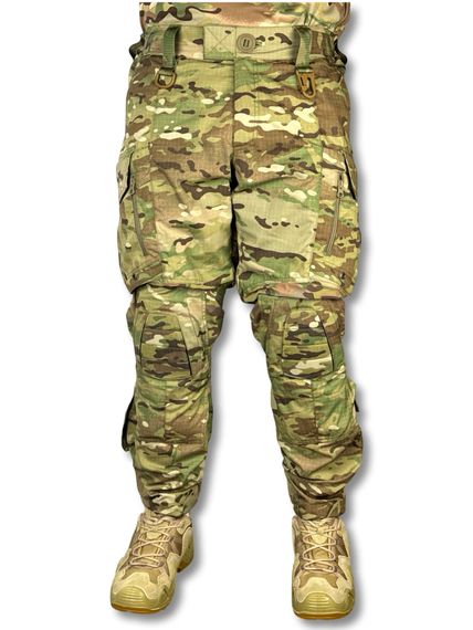Штани тактичні з наколінниками Raptor PRO Мультикам 50/3 | Зображення 1