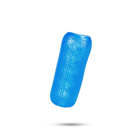 Мастурбатор нереалистичный Chisa Prof.Jason C с внутренним и внешним рельефом, голубой sexstyle | Зображення 10