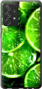 Чохол на Samsung Galaxy A72 A725F Зелені часточки лимона "852t-2247-2448"