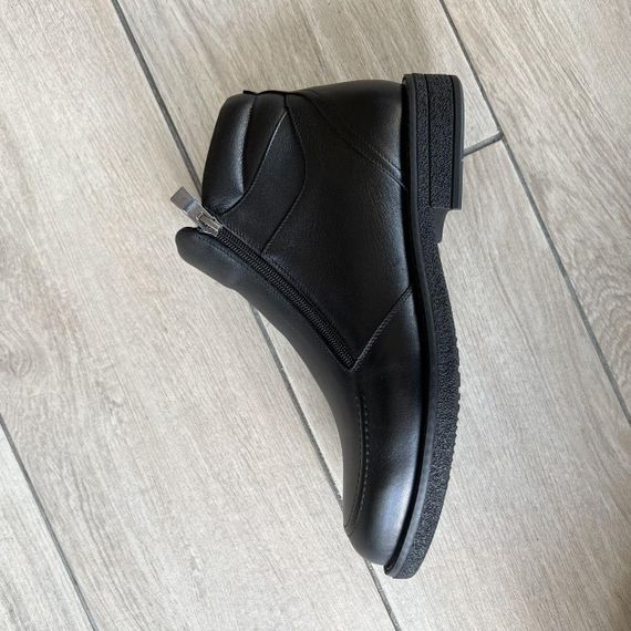 Чорні шкіряні черевики Ikos 41 43 44 розмір | Зображення 9