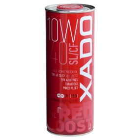 Напівсинтетична олива XADO Atomic Oil SL/CF RED BOOST 10W-40  1л