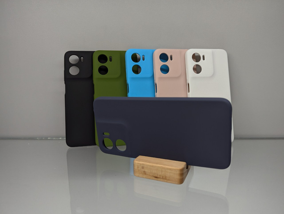 Motorola G05/E15 Протиударный чохол Софт Тач чохол синій