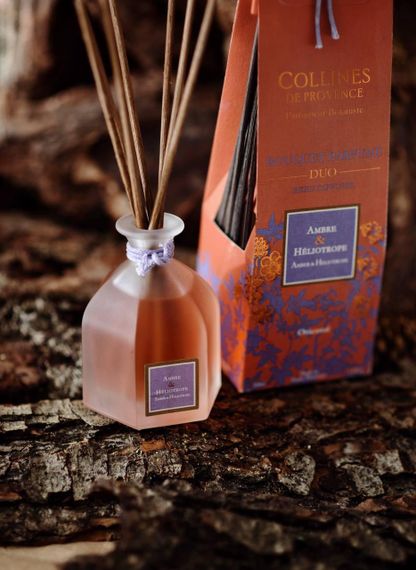 Amber & Heliotrope (Амбра і Геліотроп) аромадифузор Collines de Provence, 100 мл | Зображення 3