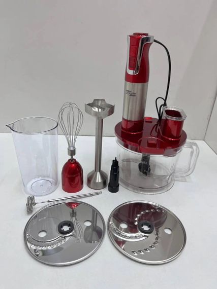 Блендер Zepline ZP-798 1500 Вт 7в1 червоний | Зображення 1