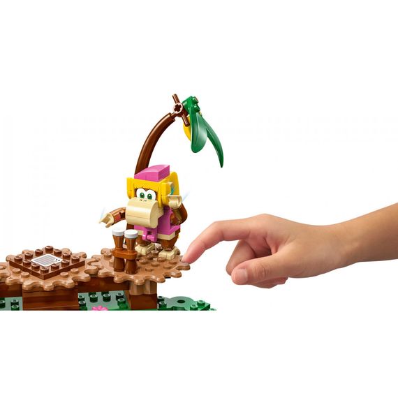 Конструктор LEGO Super Mario Імпровізація в джунглях Діксі Конґ. Додатковий набір (71421) | Зображення 6