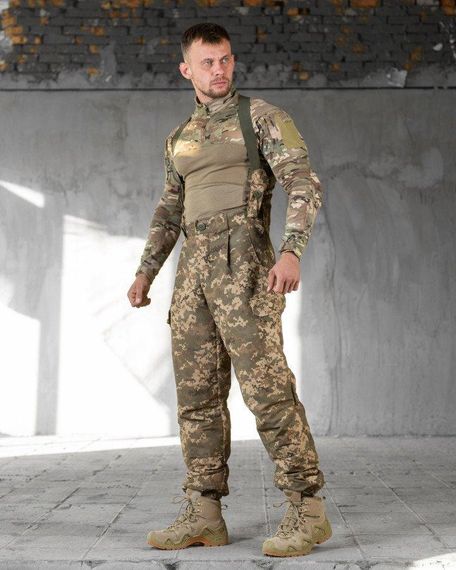 Зимовий водовідштовхувальний комбінезон TASLAN pixel ТР6412 | Зображення 1