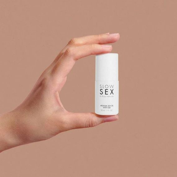Олія для еротичного масажу CBD Slow Sex Bijoux Indiscrets, 30 мл Sex Aura | Зображення 2