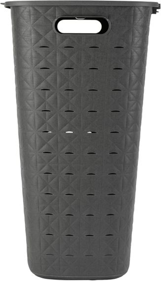 Кошик для білизни пластиковий Curver Softex 56 л 00571 сірий, міцний і зручний | Зображення 2