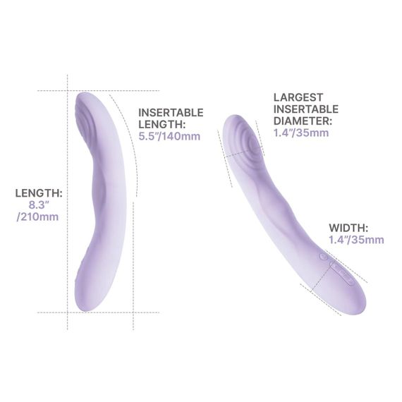 Смарт-вібратор з пульсацією Svakom Selena Royal Style | Зображення 7