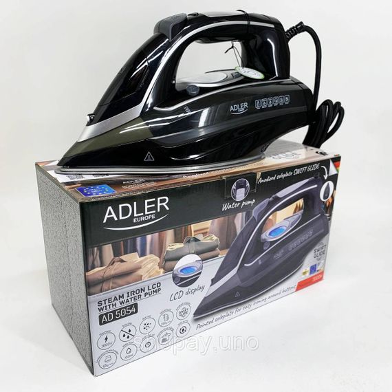 Парова праска горизонтальна Adler, Професійна праска для прасування Парова для речей WB-45 | Зображення 4