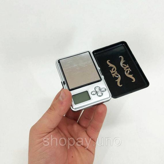 Весы для измерения веса драгоценностей Aosai AТР 188 200 грамм, Весы карманные портативные KF-60 | Зображення 5