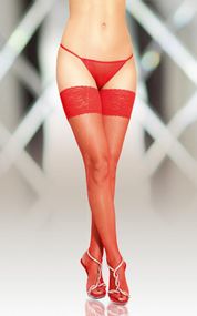 Панчохи - Stockings 5537, red 4