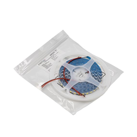 Світлодіодна LED стрічка PROLUM 12V IP20 2835\120 S-TYPE Series S Лимонно-жовтий | Зображення 2