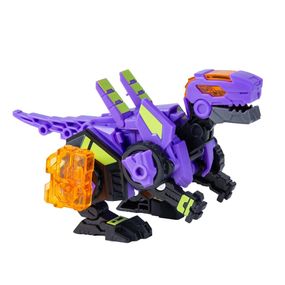 Динозавр-трансформер Раптор-Бот Dinoster EU580840-2 бокс для хранения, фиолетовый