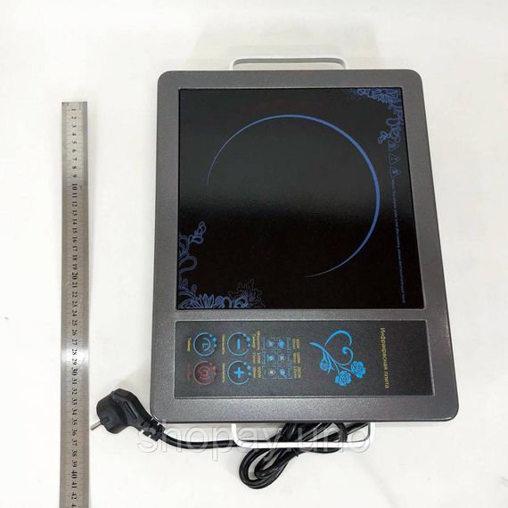 Домашняя электрическая плита Domotec MS-5842 2000Вт, Портативная плита для готовки QK-80 | Зображення 1