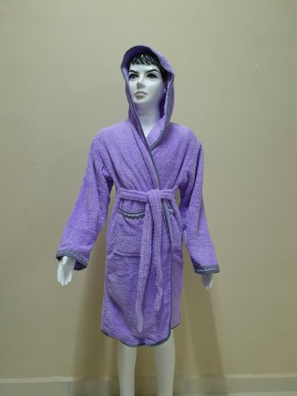 Халат Zeron 128089 Туреччина   Велсофт Бузковий