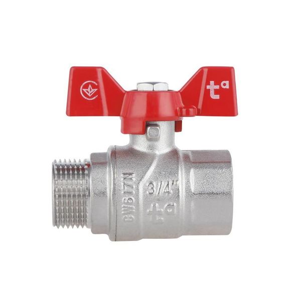 Кран кульовий Thermo Alliance Forte 3/4" ВЗ для води (метелик) SF607W20 | Зображення 3